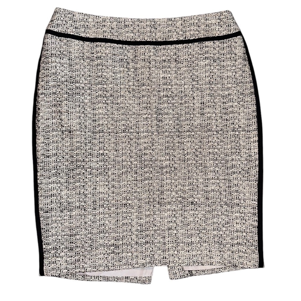 Ann Taylor | Women’s Black/White Tweed Pencil Skirt - Size 12 - Picture 4 of 6